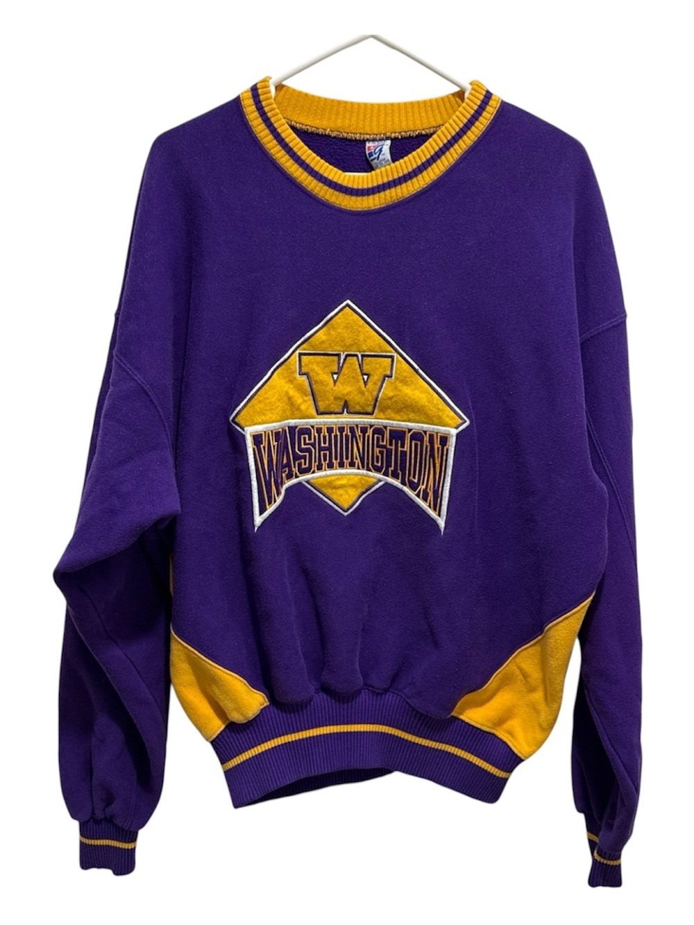 Vintage 90’s The Game University Of Washington Sweatshirt Made In USA Adult XL